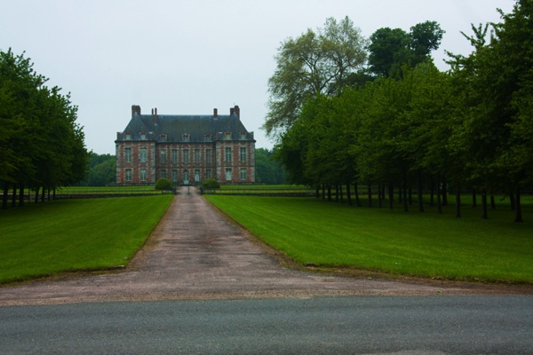 Chateau in the fields